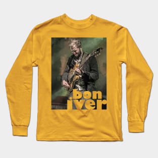 Justin Vernon Long Sleeve T-Shirt